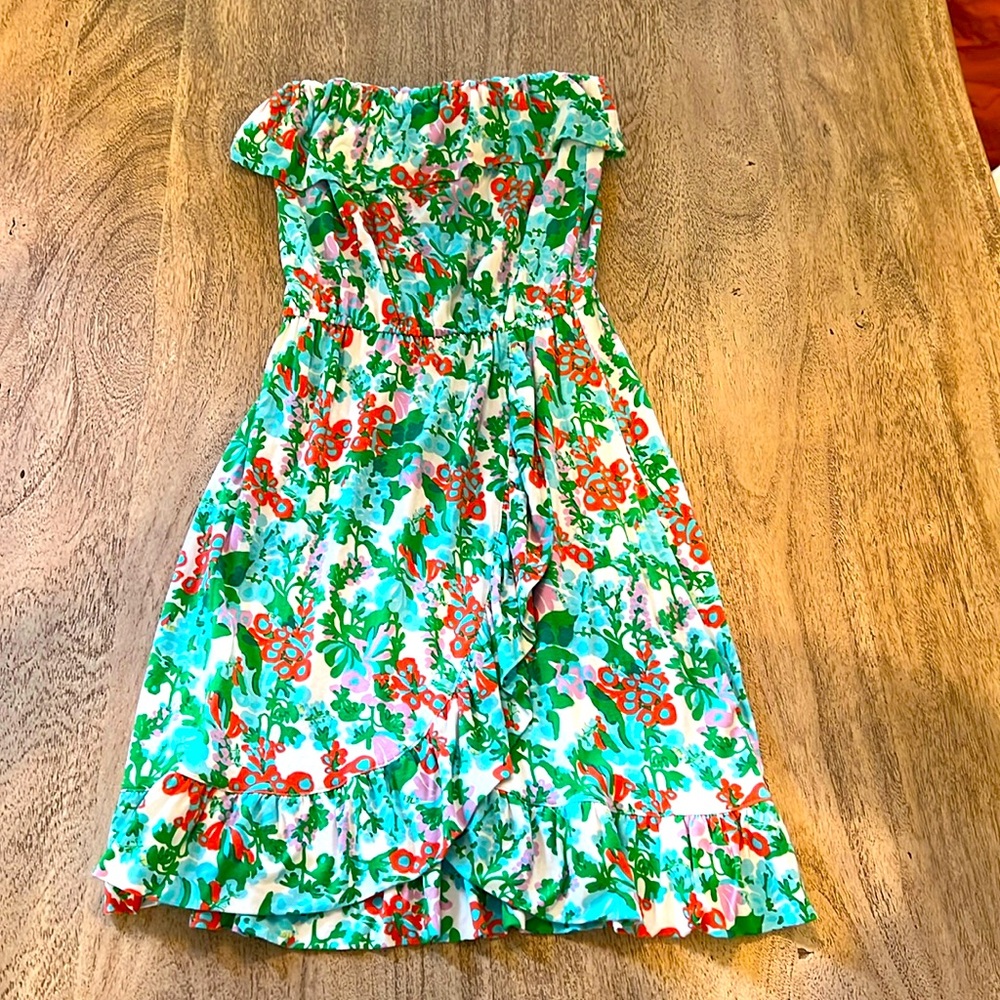 Lilly Pulitzer XS strapless dress